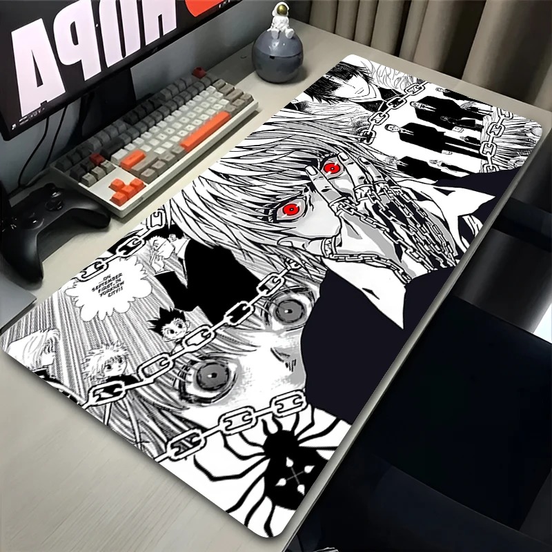 Pc Gaming White - Mouse Pad Laptop Japan Anime Keyboard