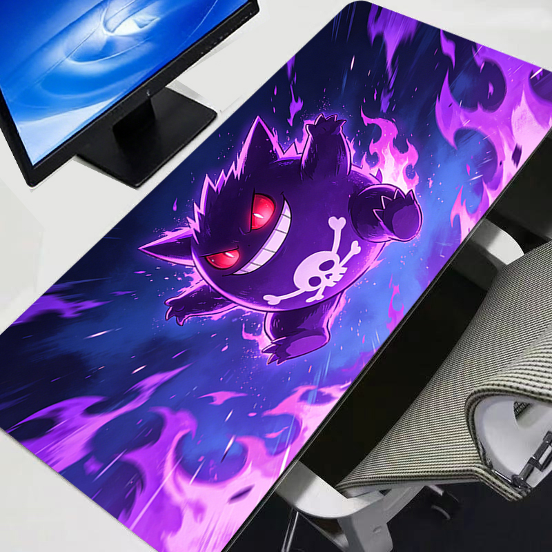 Pc Gaming Anime - Mouse Pad Gengar Pokemon Pikachu Anime