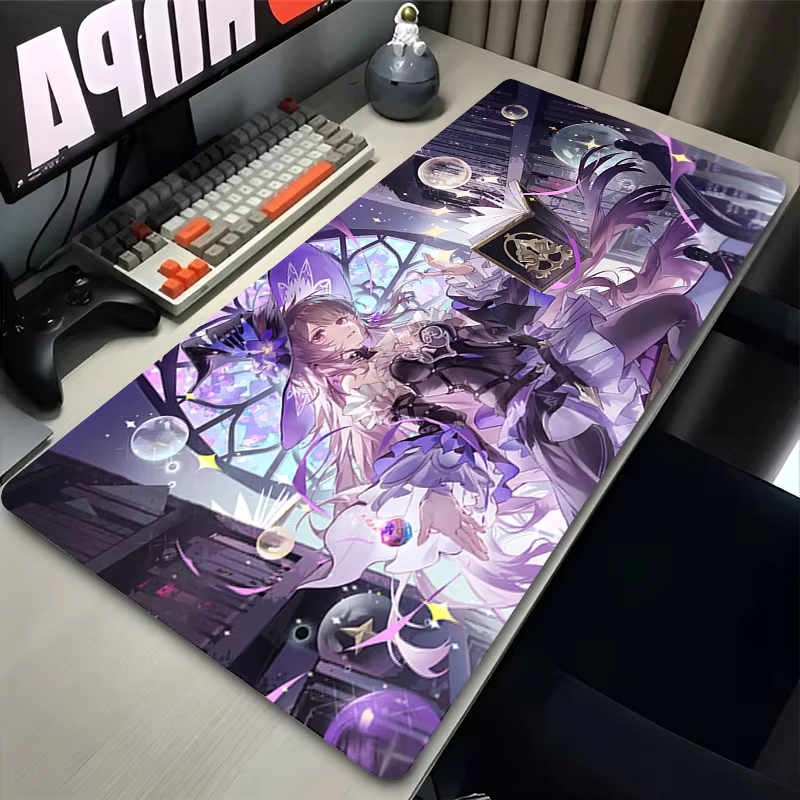 Pc Gaming Anime - Mouse Pad Kawaii Magic Anime Girl