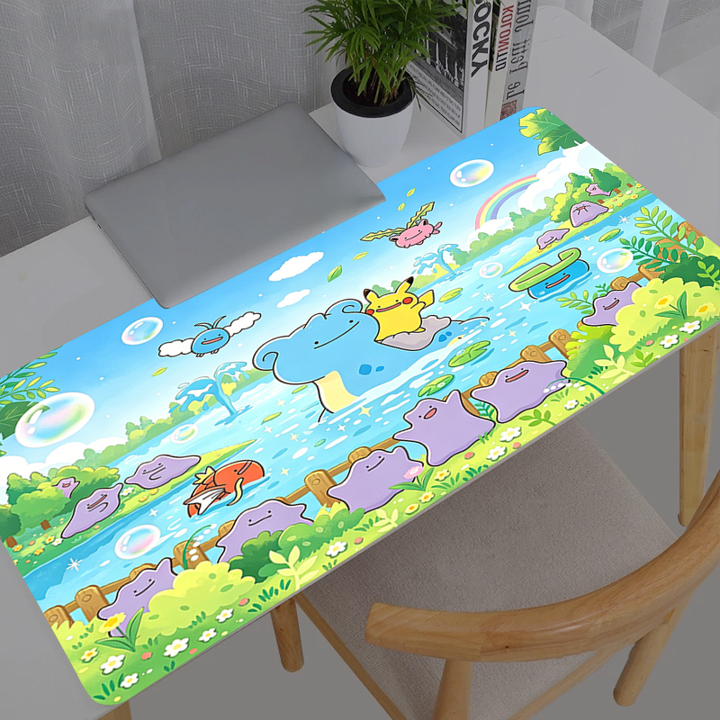Pc Gaming Anime - Mouse Pad Pokemon Pikachu Anime Durable