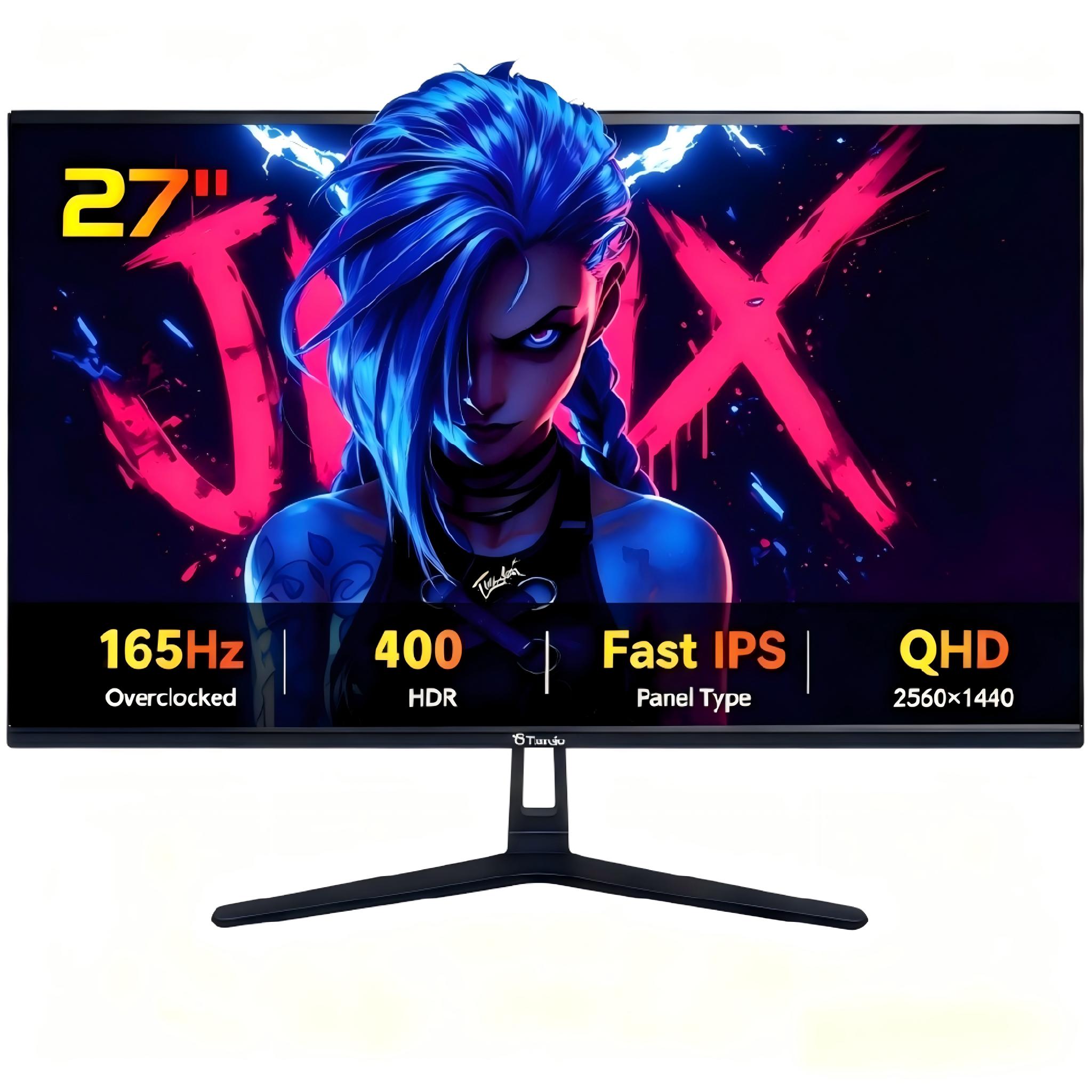 Pc Gaming Ultrawide Monitor - Tiansu 27 Inch Ultrawide Monitor, 165Hz