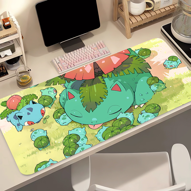 Pc Gaming Handheld - Anime Mouse Pad Pokemon Bulbasaur Large