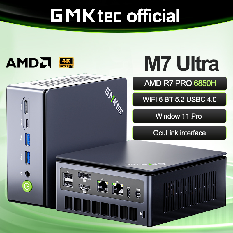 Pc Gaming Ryzen 5 - GMKtec M7 Ultra Mini Pc AMD